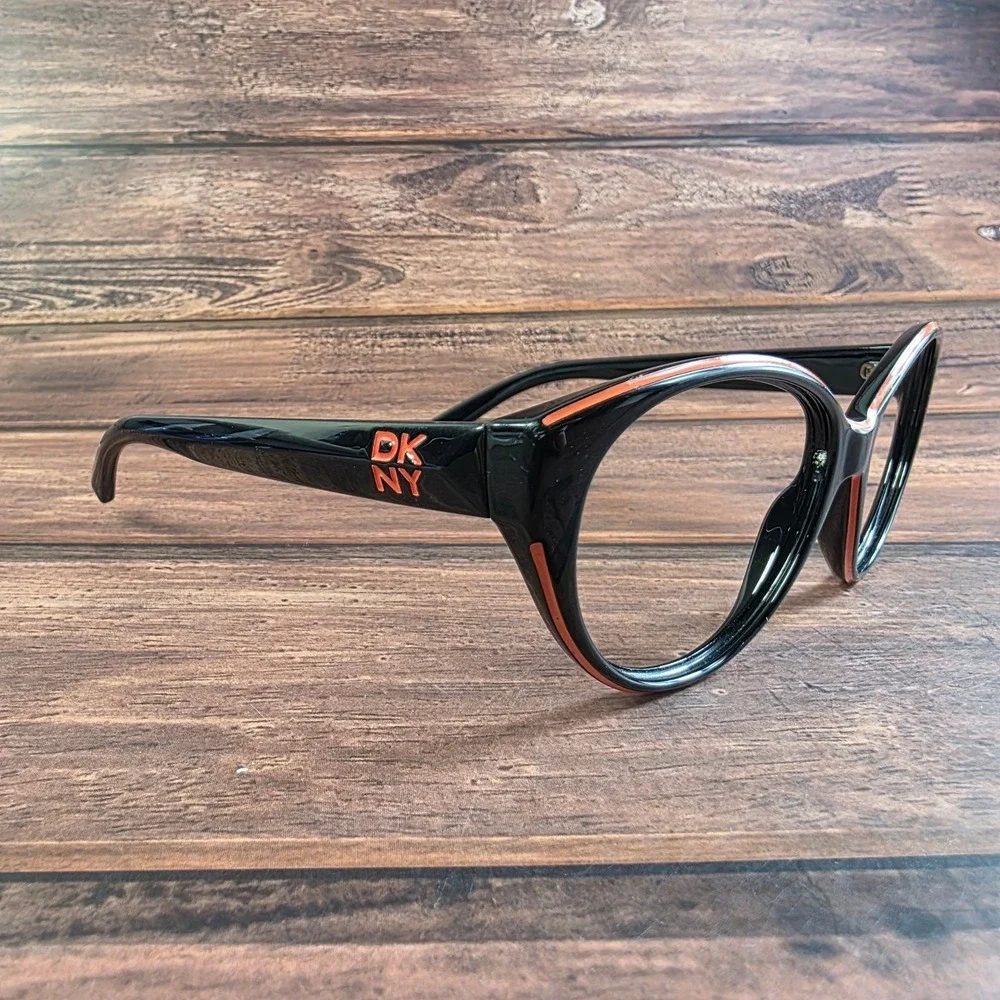 DKNY Sunglasses‎ Women's Black Orange 57mm Frame DY4120 UV Protection
